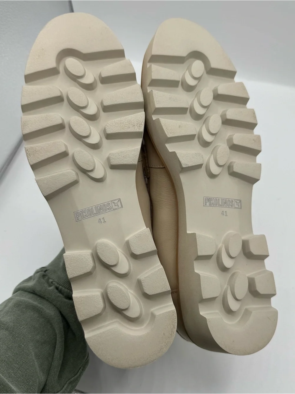 Pikolinos Salamanca lug sole chunky fringe loafer comfort size 41 NEW academia